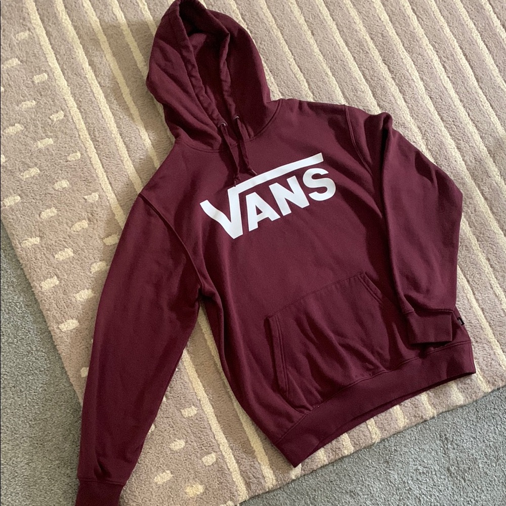 Vans Red Sweatshirt Classic Logo Pullover